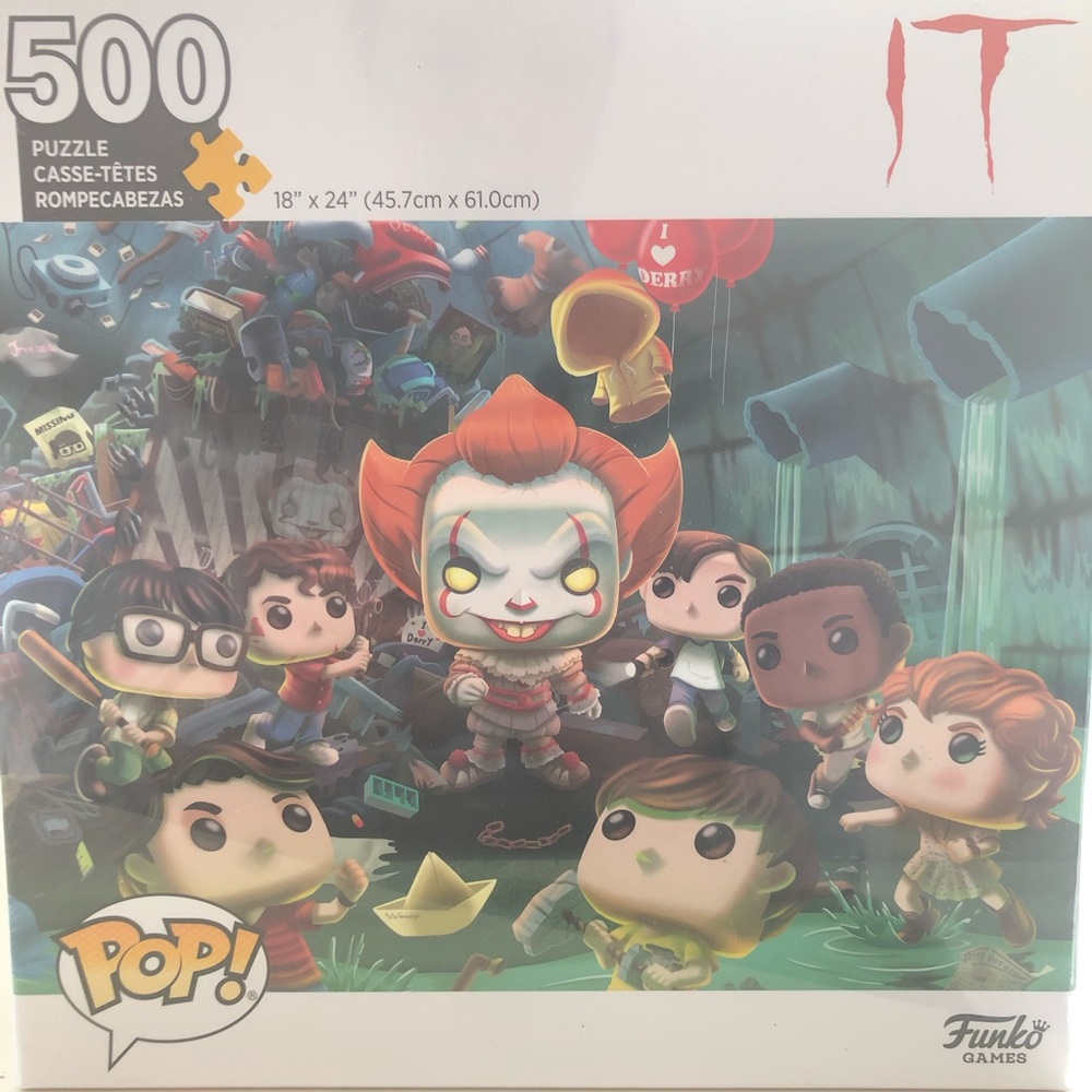 Funko IT Movie Pennywise Puzzle 500 Pieces NEW